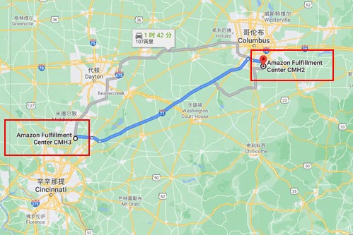 CMH2距離CMH3 1小時40分左右車程。