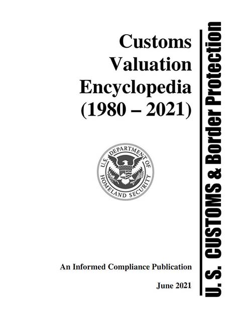 美國海關(guān)估價(jià)百科全書